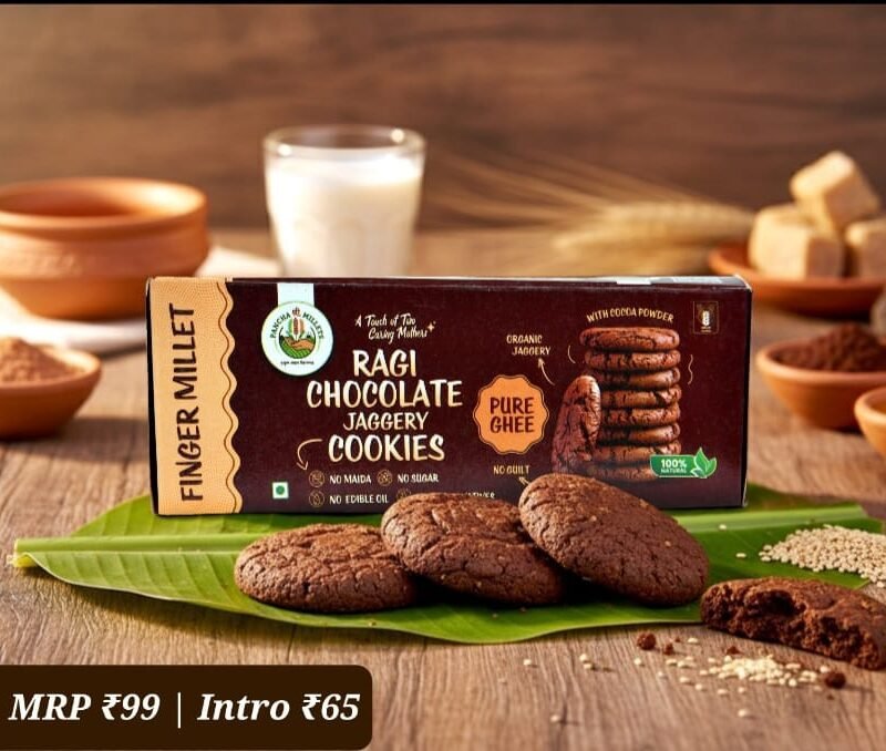 Ragi Chocolate Cookies